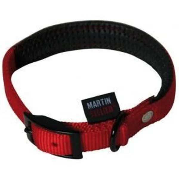 Collier Chien - Martin Sellier Collier droit Confort Rouge - 55 x 2,5 cm