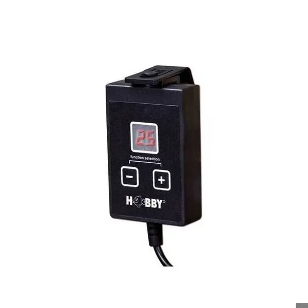 Ventilateur Aquarium - HOBBY - Cooler Control - Noir - Thermomètre - Plastique