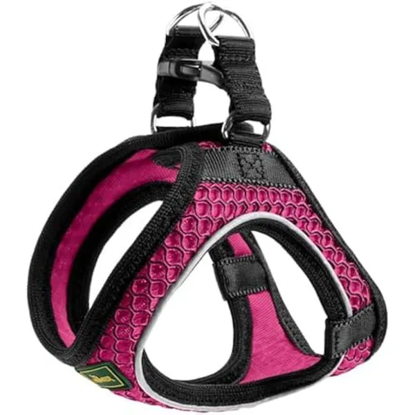 Hunter Harnais pour chien Hilo Comfort. S, rose - (401673969807) (S, Chien, Sport canin), Collier + laisse