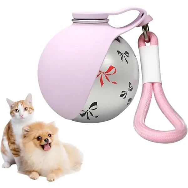 Gourde pour chien - Bouteille deau pour chien - Gourde de voyage - Gamelle pour chien - Anti-fuite - Pliable - Compacte -