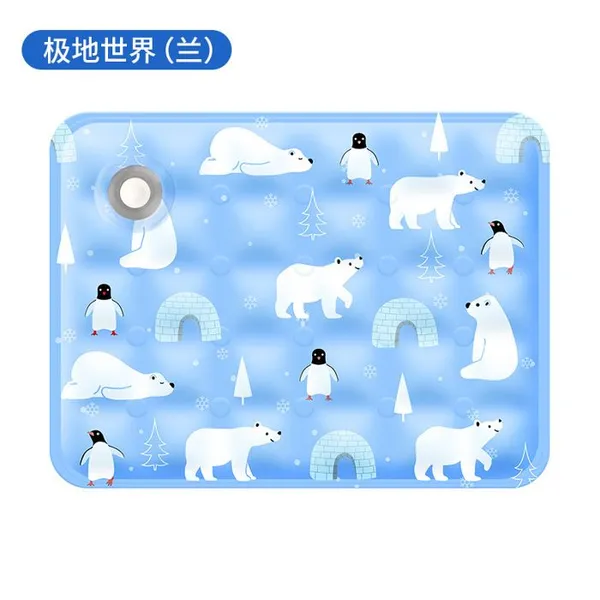 Tapis de refroidissement pour animaux - Phoesky - 40x50 cm - Poudre de cristal de glace - Écologique - Pour chiens - PVC