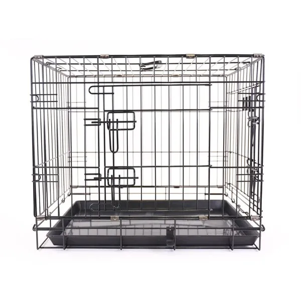 Cage de transport pour chien et chat en métal 2 portes Martin Sellier