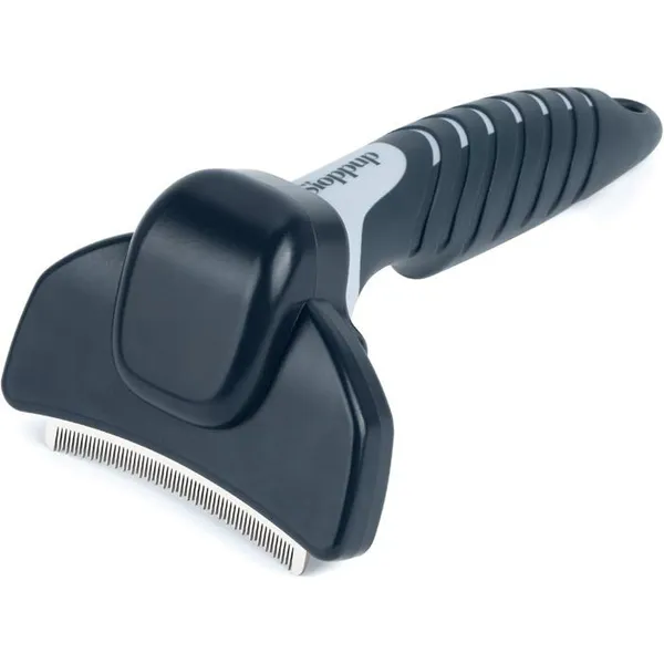 Brosse de toilettage pour chiens et chats pour enlever le sous-poil - Brosse pour chien ou chat en acier inoxydable