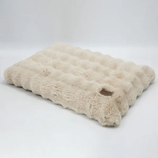 Panier pour Chien - UNHO - Grande Taille - 90x60cm - Déhoussable - Beige