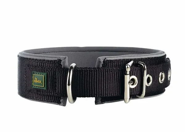 Collier pour Chien Hunter Neoprene Reflect Noir (39-46 cm)
