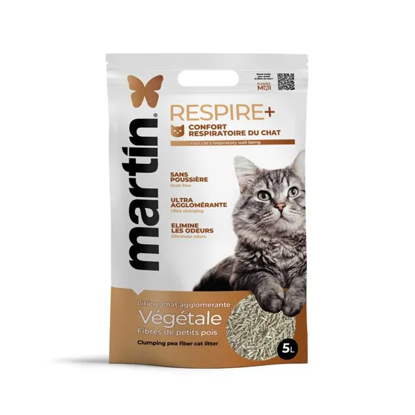 Litière pour chat Martin Sellier Agglo