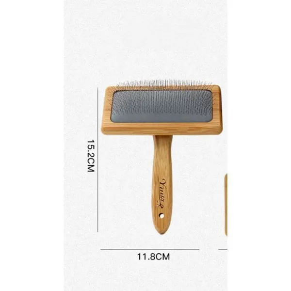 Brosse de Toilettage pour Chiens et Chats Convient aux Poils Longs et Courts Outil dpilation couleurs multiples LARGEIGHT