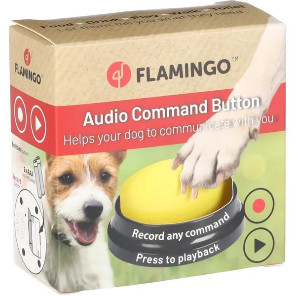 Bouton Audio enregistrable pour chien Karao