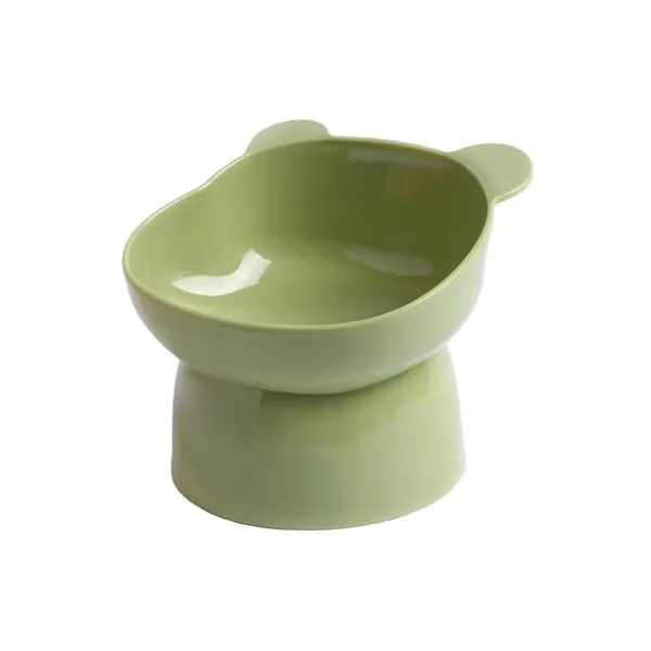 Gamelle Chat Surélevée Bol Chat Sureleve Incline Anti Vomissement Gamelle pour Chat Inclinable Bol de Nourriture pour Chat Chien