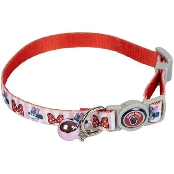 Collier pour chat Minnie Mouse Rose