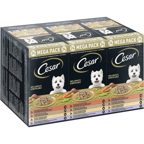 Cesar Les recettes de campagne - Pâtée pour chien