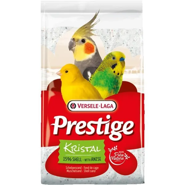 Prestige Kristal Sable coquillier pour oiseaux