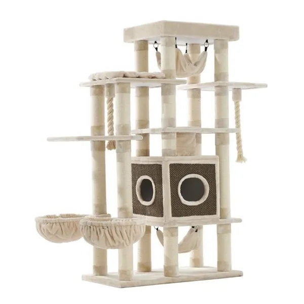 Nobby Arbre à chat GADI (198 cm, Beige, Nude), Arbre à chat