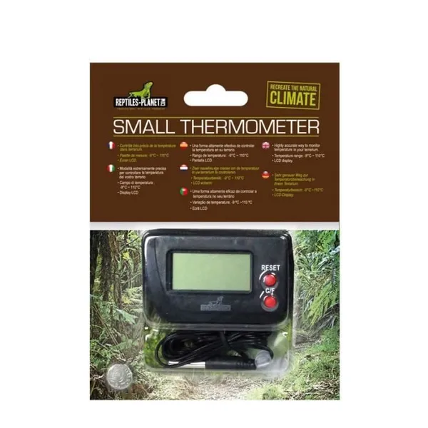 Reptiles Planet - Thermomètre Digital Small Thermometer pour Terrarium
