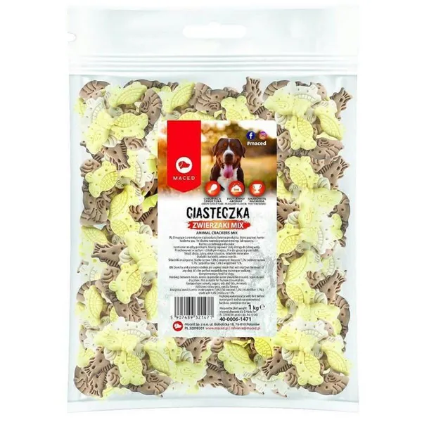 Aliment pour chien - Maced - Riz 1 kg - Multicolore