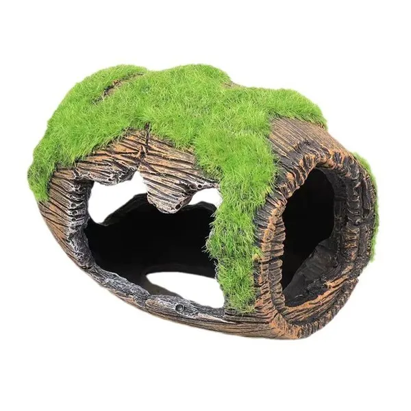 Décorations d'accessoires d'aquarium, grotte de cachette d'aquarium pour Betta, ornement d'aquarium