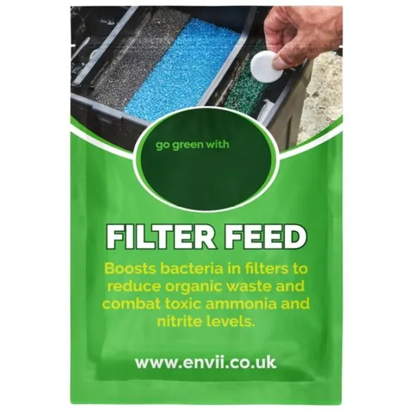 Filter Feed - Bassin Bacteries pour Filtres - Activateur de Filtre Améliore la Santé de létang et Réduit lentretien du Filtre