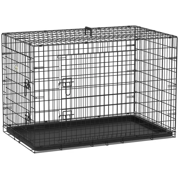 Cage caisse de transport pliante pour chien