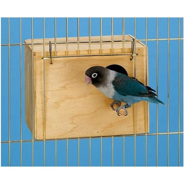 Accessoires pour oiseaux Ferplast NIDO MEDIUM en bois maisonnette
