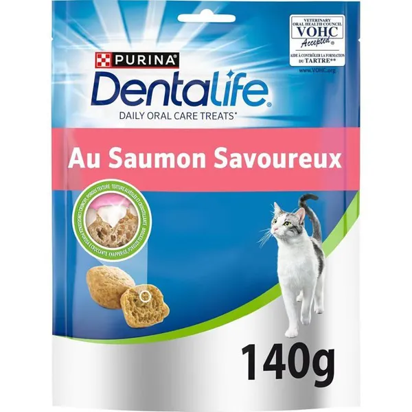 Friandises Pour Chat Adulte Au Saumon Purina - La Boite De 140g – photo 2