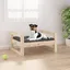 821467  vidaXL Lit pour chien 55,5x45,5x28 cm Bois de pin solide