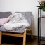 Couchage - Bobby Coussin Oval poilu Gris - 55 x 45 x 8 cm