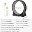 VEVOR Roue d'Exercice pour Chat 1100 mm Grande Roue de Tapis Roulant pour Chat Intérieur Roue de Course Tapis Détachable et Taquin pour Chat pour Course Marche Entraînement Convient Plupart des Chats