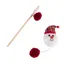 Canne à pêche Santa pour chat - 1 canne à pêche