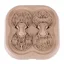 Jeu d'intelligence TIAKI Slow Feed Puzzle L 34,8 x l 34,8 x H 5,7 cm - pour chien