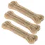 Barkoo Os pressés à mâcher 12 os de 21 cm - Friandises pour chien