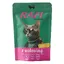 10x100g Bœuf Rafi Cat Classic nourriture humide pour chats