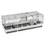 Ferplast Cage Plaza 140 pour lapin et rongeur - L 142 x l 60 x H 50 cm
