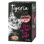 Tigeria Pulled Meat poulet, dés de saumon - Pâtée pour chat