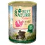 Lot Best Nature Kitten 12 x 400 g pour chaton - cœurs de volaille, riz