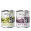 Senior Free Range, canard, agneau Wolf of Wilderness - Pâtée pour chien