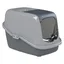 PeeWee EcoHus Maison de toilette anthracite/gris pour chat - Maison de toilette pour chat