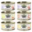 Lot mixte Greenwoods Delight au poulet 6 x 70 g pour chat - lot mixte : 4 saveurs