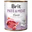 Lamb Pate & Meat Adult Brit Alimentation humide pour chiens