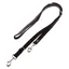 Laisse doublée Hunter, noir L 200 x l 2,5 cm - pour chien