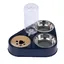 TIAKI gamelle triple avec distributeur d'eau 2x200ml chat chien