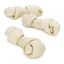 Os nature à mâcher 16 cm Barkoo avec nœuds - Os à mâcher pour chien