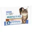Lot économique:  52x85g PERFECT FIT Indoor 1+ poulet saumon nourriture humide pour chat