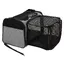 Sac de transport Onoen avec enclos, L 45 x l 26 x H 28,5 cm gris - pour chat et petit chien