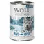 Wolf of Wilderness Free Range Junior Blue River- poulet, saumon élevés en liberté