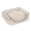 Panier chat Housse en polaire Coussin réversible L50xl45xH 15 cm Beige Vanilla