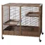 lot économique TIAKI cage pour petits animaux étagère, caramel + Add-on (L 93,5 x B 63 x H 157,8 cm)