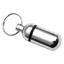 Pendentif porte-adresse chromé pour chien et chat