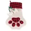 Chaussette de Noël en forme de patte - L 40 x l 26 x H 5 cm