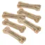 Os de 13 cm Barkoo Friandises en forme d'Os pressés à mâcher pour chien