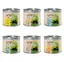 Feringa Single Meat Menus 6 x 200 g pour chat - lot mixte I (6 variétés) : poulet, lapin, agneau, veau, canard, saumon